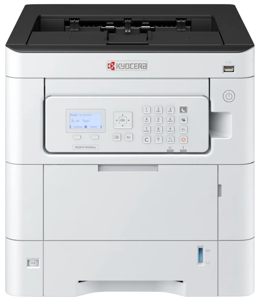 Kyocera ECOSYS PA3500cx, tiskárna, laserová, barevná, A4, duplex, 1200x1200, RJ-45, USB