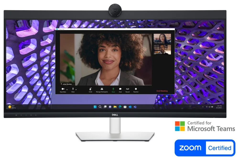 Dell/P3424WEB/34,14"/IPS/3440x1440/60Hz/8ms/Blck-Slvr/3R