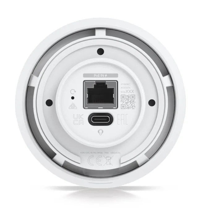 Ubiquiti AI Pro - Síťová bezpečnostní kamera - interiérový, venkovní - odolná vůči povětrnostním vlivům - barevný (Den a noc) - 8 MP - 3840 x 2160 - audio - GbE - PoE Plus