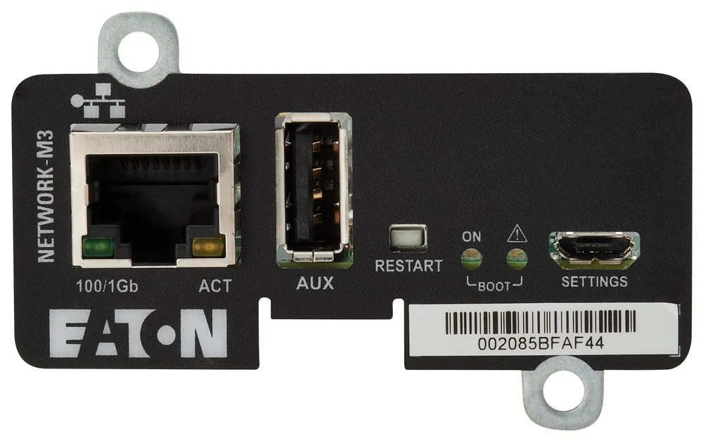 EATON Gigabitová síťová karta Network-M3 - Web SNMP (pro 5SC R, 5P, 5PX, 9E, 9PX, 9SX)