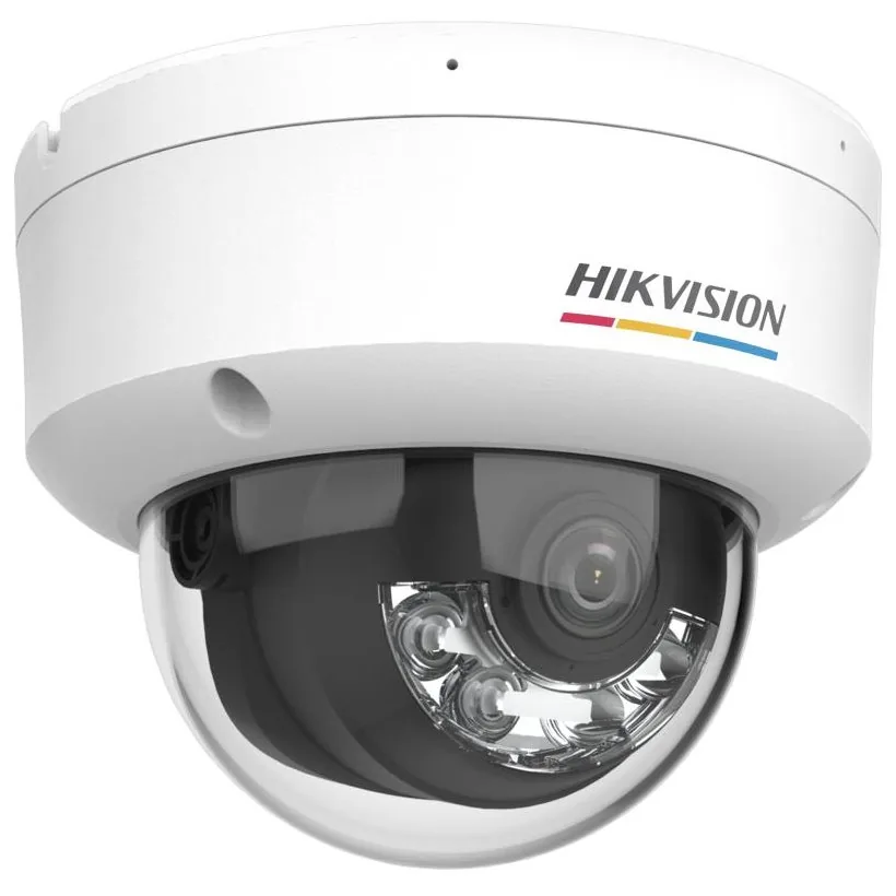Hikvision DS-2CD1127G2H-LIU(2.8mm) 2MPix IP Dome Hybrid ColorVu AcuSense kamera; LED IR 30m, mikrofon, IP67