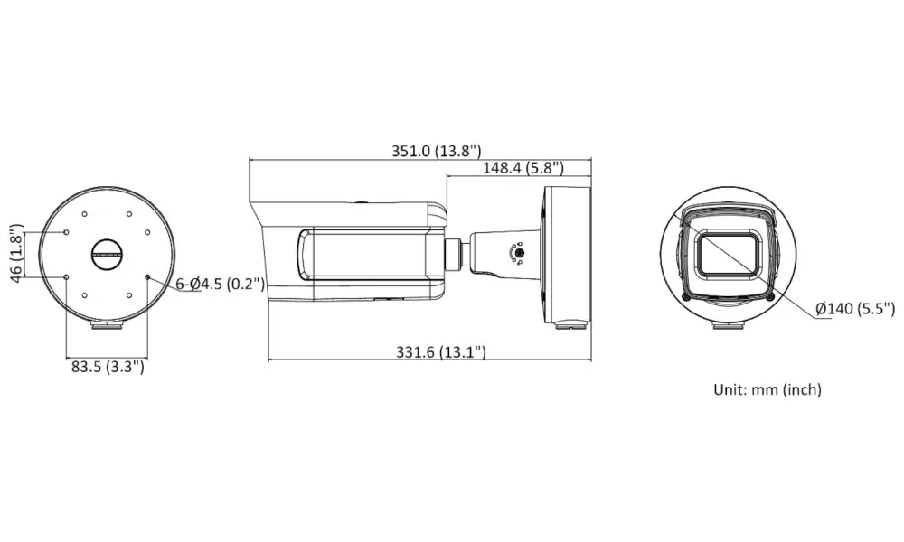 Hikvision iDS-2CD7A46G0 P-IZHSY(2.8-12mm)(C) - 4MPix IP Bullet kamera;IR 50m,WDR 140dB, A A, IP67,IK10, SPZ,heater,nerez
