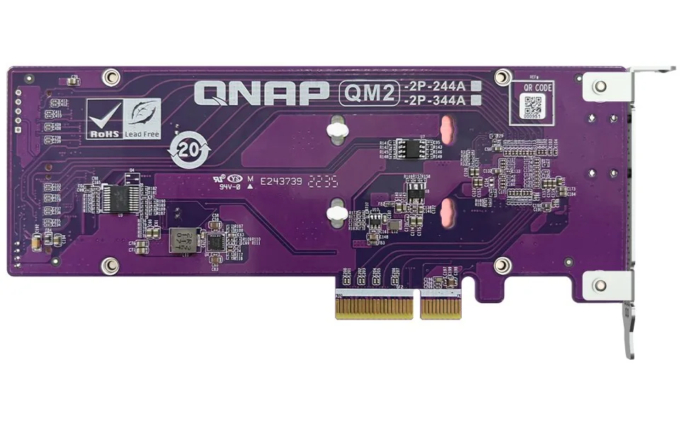 Qnap QM2 Card - QM2-2P-344A