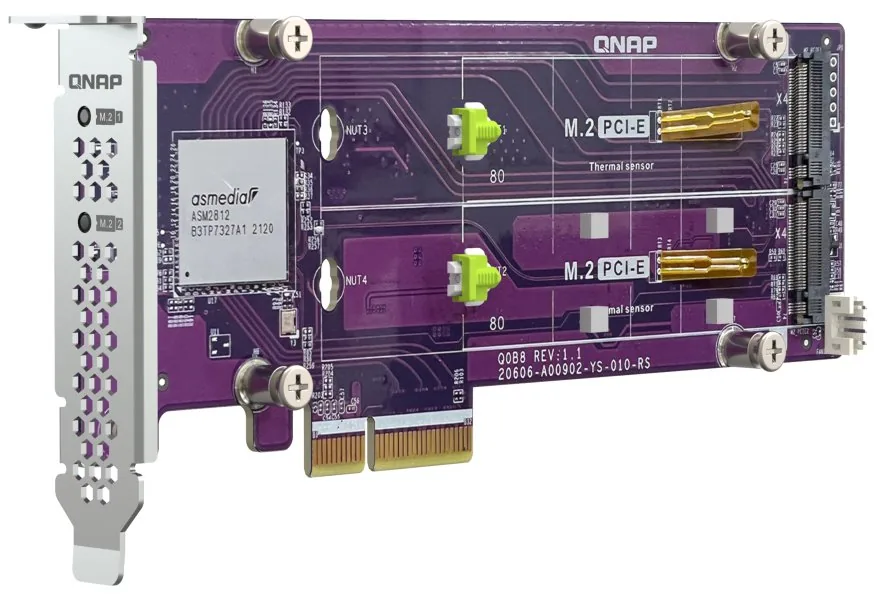 Qnap QM2 Card - QM2-2P-344A
