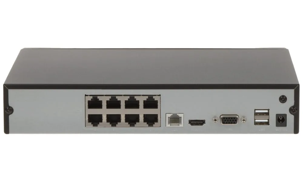 Hikvision DS-7108NI-Q1 8P M(D), 8 kanálový NVR pro IP kamery (60Mb 60Mb); PoE