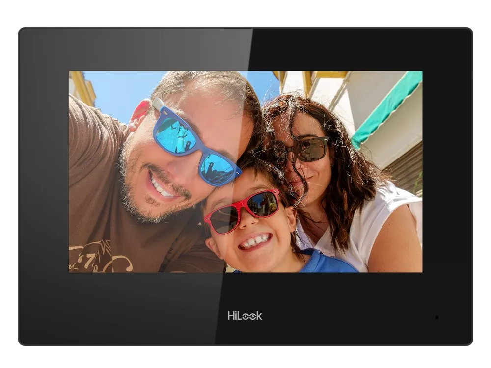 HiLook Powered by HIKVISION Chytrý domácí interkom VI-K23P Wi-Fi 1080p 7" 1024x600 videotelefon IP65
