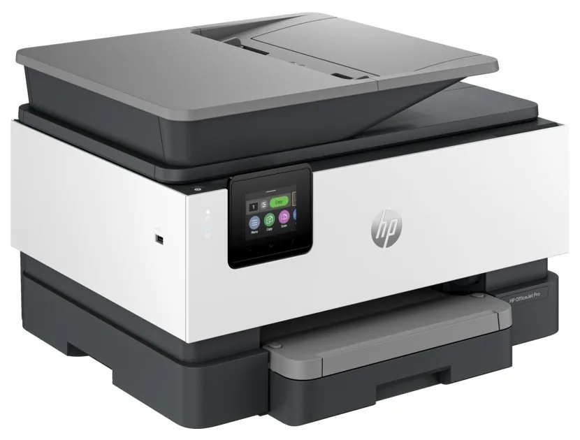 HP Officejet Pro 9120e All-in-One - Multifunkční tiskárna - barva - tryskový - Legal (216 x 356 mm) (originální) - A4/Legal (média) - až 21 stran/min. (kopírování) - až 22 stran/min. (tisk) - 250 listy - 33.6 Kbps - USB 2.0, hostitel USB 2.0, Wi-Fi(ac), B