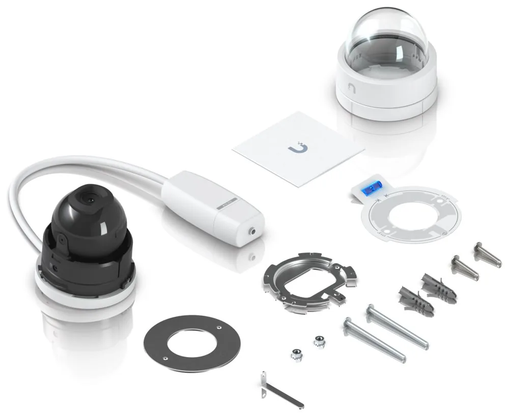Ubiquiti UniFi G5 Ultra - Síťová bezpečnostní kamera - kupole - interiérový - odolné proti neodbornému zásahu - barevný (Den a noc) - 4 MP - 2688 x 1512 - 2K - LAN 10/100 - PoE