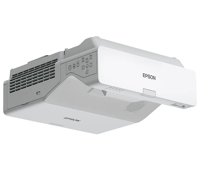 Epson EB-770F - 3LCD projektor - 4100 lumeny (bílá) - 4100 lumeny (barevný) - 16:9 - 1080p - ultra short-throw objektiv - 802.11a/b/g/n/ac bezdrátový / LAN/ Miracast - bílá