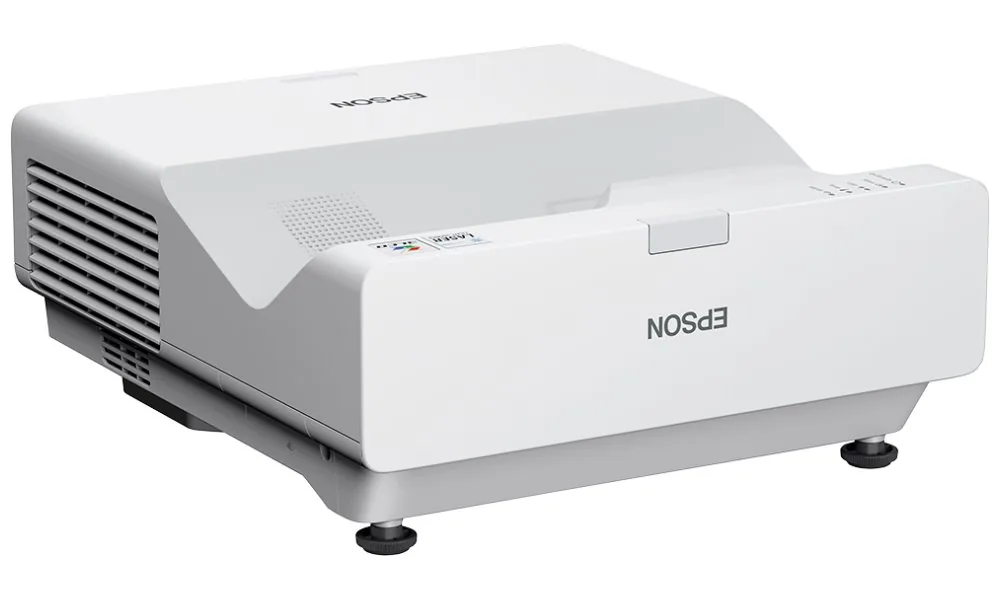 Epson EB-770F - 3LCD projektor - 4100 lumeny (bílá) - 4100 lumeny (barevný) - 16:9 - 1080p - ultra short-throw objektiv - 802.11a/b/g/n/ac bezdrátový / LAN/ Miracast - bílá