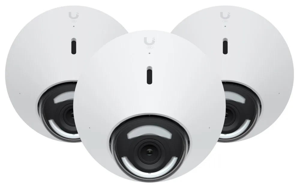 Ubiquiti UniFi G5 Dome - Síťová bezpečnostní kamera - kupole - interiérový, venkovní - barevný (Den a noc) - 5 Mpix - 2688 x 1512 - 2K - audio - LAN 10/100 - PoE