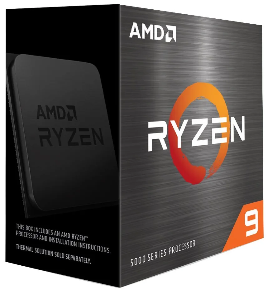 AMD Ryzen 9 5900XT - 3.3 GHz - 16 jader - 32 vláken - 64 MB vyrovnávací paměť - Socket AM4 - PIB/WOF
