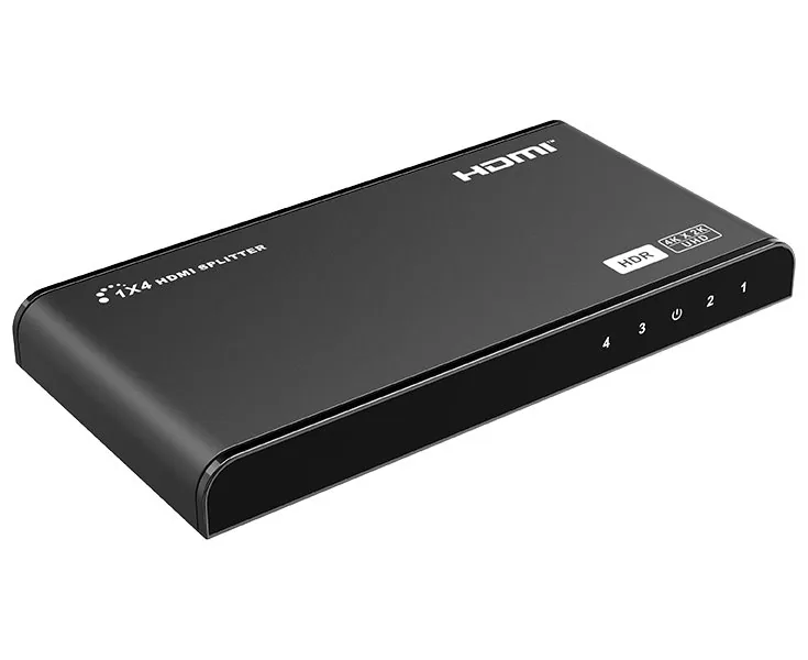 XtendLan HDMI distribucní rozbocovac, 1 vstup 4 výstupy, 4k@60Hz