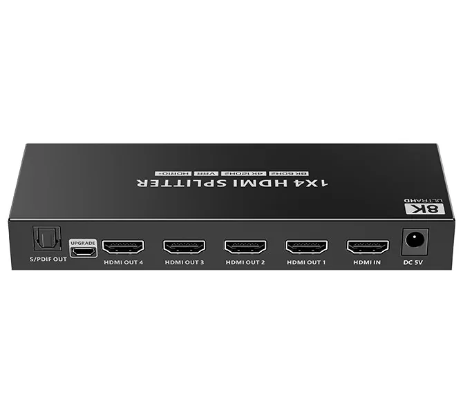 XtendLan HDMI distribucní rozbocovac, 1 vstup 4 výstupy, 8k@60Hz