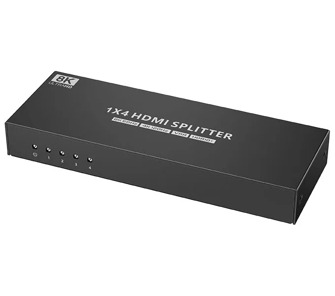 XtendLan HDMI distribucní rozbocovac, 1 vstup 4 výstupy, 8k@60Hz