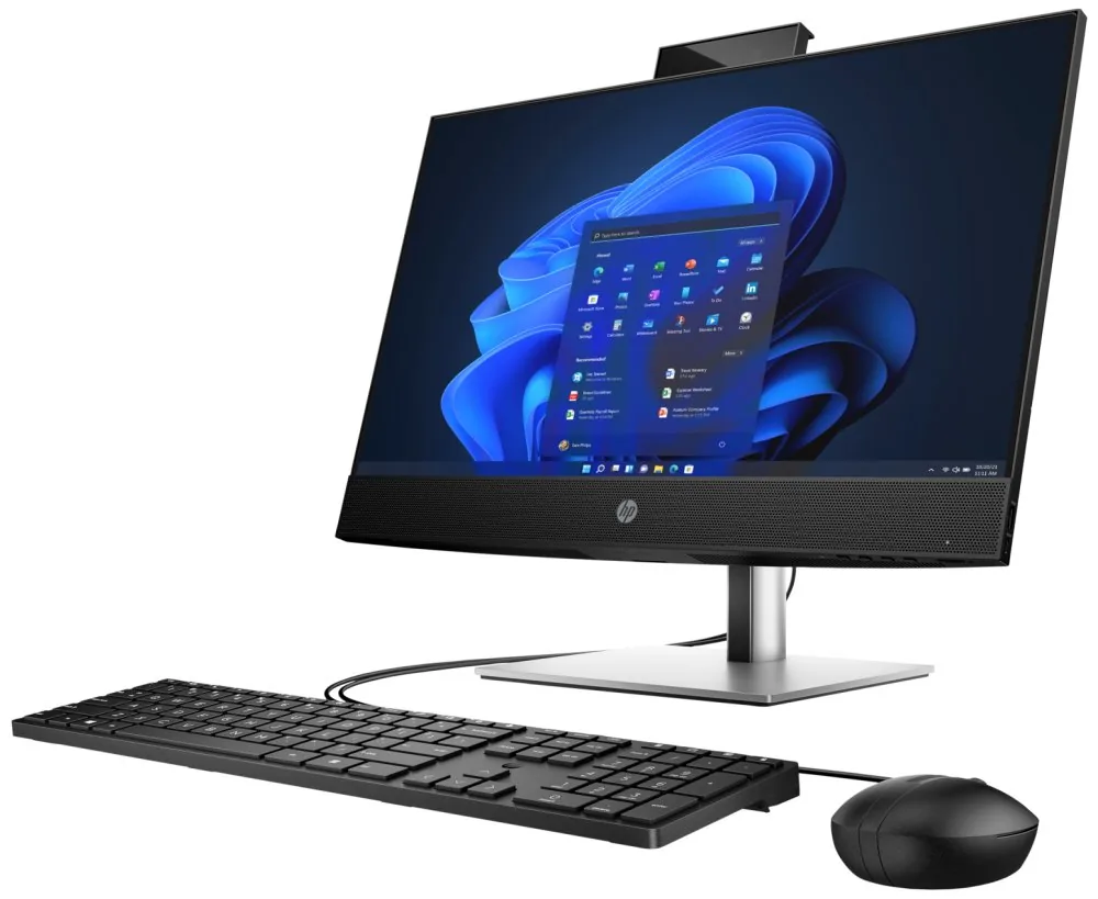 HP ProOne 440 G9 - Vše v jednom Core i5 i5-14500T / až 4.8 GHz - RAM 16 GB - SSD 512 GB - NVMe - UHD Graphics 770 - Gigabit Ethernet, IEEE 802.11ax (Wi-Fi 6E), Bluetooth 5.3 - Win 11 Pro - monitor: LED 23.8" 1920 x 1080 (Full HD) @ 60 Hz dotykový displej