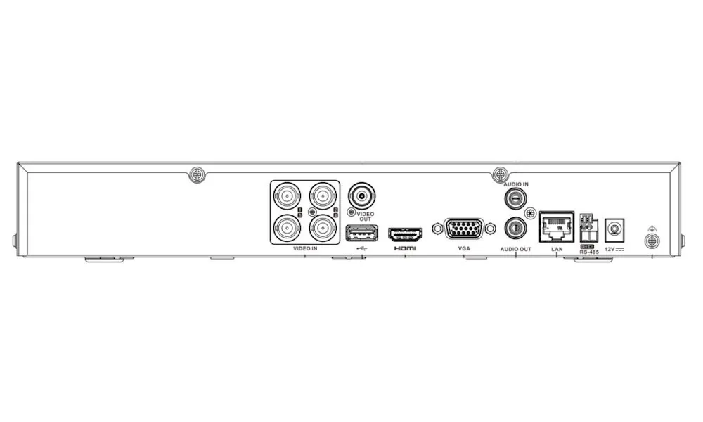 Hikvision iDS-7204HQHI-M1 XT - 4 kanálový AcuSense TurboHD hybrid