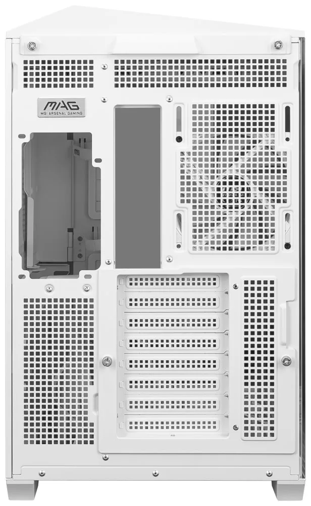 MSI MAG PANO 100R PZ/Midi Tower/Transpar./Bílá