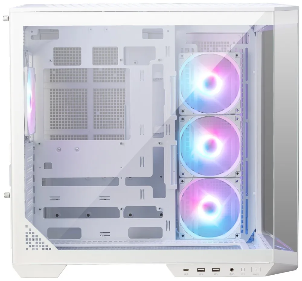 MSI MAG PANO 100R PZ/Midi Tower/Transpar./Bílá