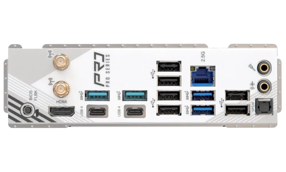 ASRock X870 Pro RS WiFi AMD X870 AM5 4x DDR5 DIMM 3x M.2 HDMI USB-C WiFi ATX