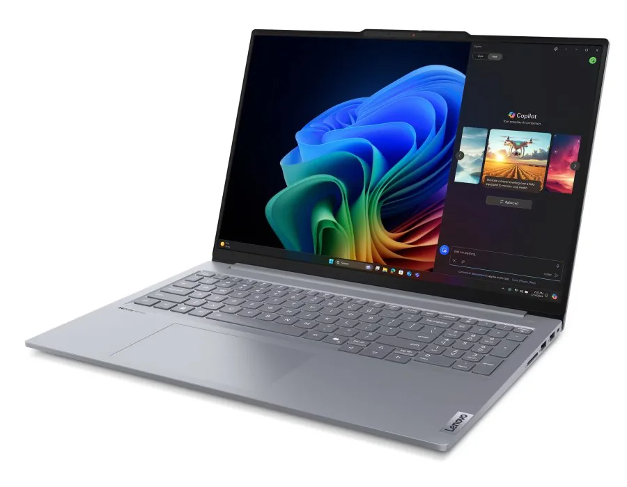 Lenovo ThinkBook 16 G7, Snapdragon® X Plus X1P, 16" WUXGA (1920x1200) IPS, Adreno™, 16GB, 512GB SSD, W11H, šedá, 3R
