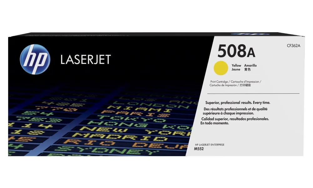 HP 508A - Žlutá - originální - LaserJet - kazeta s barvivem (CF362A) - pro Color LaserJet Enterprise MFP M577; LaserJet Enterprise Flow MFP M577