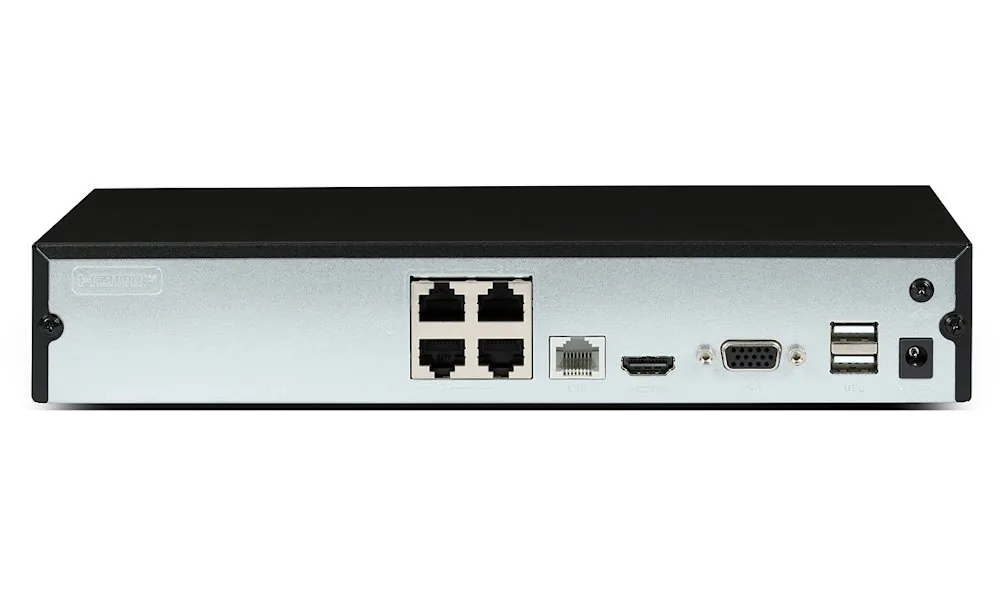 Hikvision DS-7104NI-Q1 4P M(D) - 4x IP 6Mpix 60Mbps 1x HDD 1x LAN 4x PoE