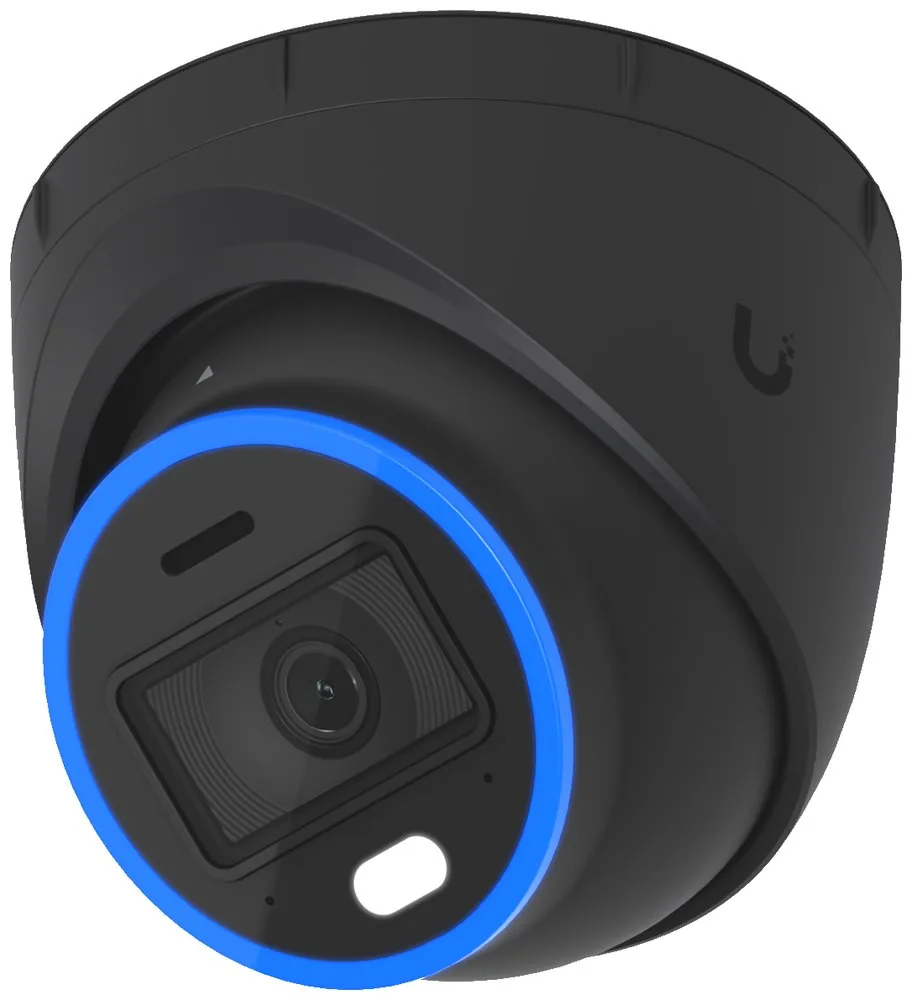 Ubiquiti UniFi AI Turret - Síťová bezpečnostní kamera - otočná - venkovní - tamper-proof / weatherproof - barevný (Den a noc) - 8 MP - 3840 x 2160 - 4K - pevné ohnisko - audio - GbE - PoE Plus