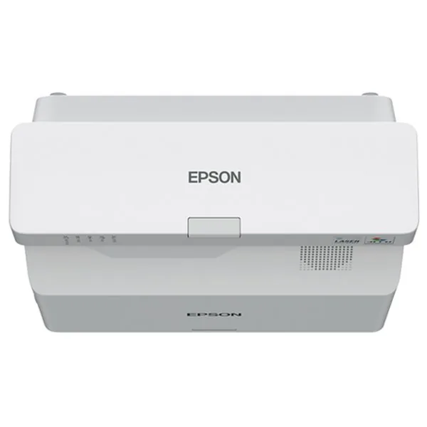 Epson EB-760WI - 3LCD projektor - 4100 lumeny (bílá) - 4100 lumeny (barevný) - WXGA (1280 x 800) - 16:10 - ultra short-throw objektiv - 802.11a/b/g/n/ac bezdrátový / LAN/ Miracast - bílá