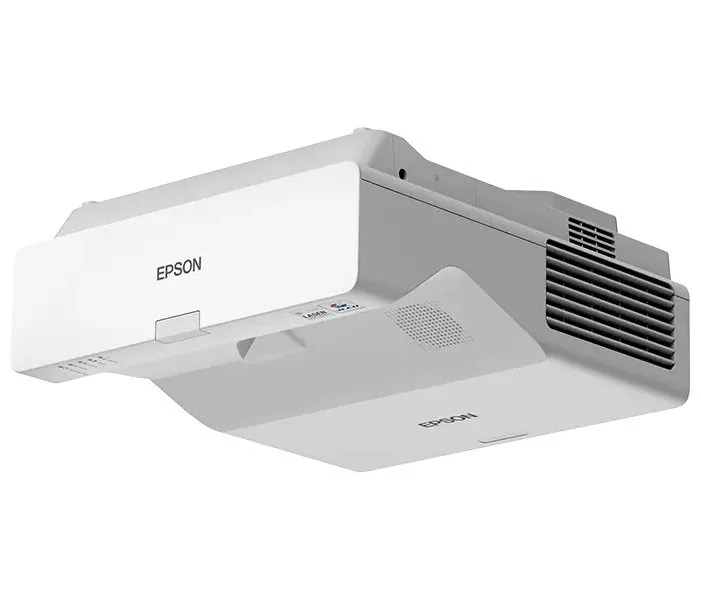 Epson EB-760WI - 3LCD projektor - 4100 lumeny (bílá) - 4100 lumeny (barevný) - WXGA (1280 x 800) - 16:10 - ultra short-throw objektiv - 802.11a/b/g/n/ac bezdrátový / LAN/ Miracast - bílá