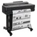 HP DesignJet T650 - 24" tisk na velký formát - barva - tryskový - Role A1 (61,0 cm x 91,4 m) - 2400 x 1200 dpi - až 0.43 min/str. (mono) / až 0.43 min/str. (barevný) - kapacita: 1 role - Gigabit LAN, USB 2.0, Wi-Fi(n) - řezačka