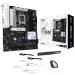 ASRock B860 Pro RS WiFi Intel B860 LGA1851 4x DDR5 3x M.2 HDMI DP USB-C WiFi ATX