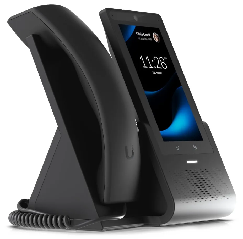 Ubiquiti UniFi G3 Touch Pro - Telefon VoIP - s digitální fotoaparát - IEEE 802.11a/b/g/n/ac (Wi-Fi) / Bluetooth 4.2 - černá