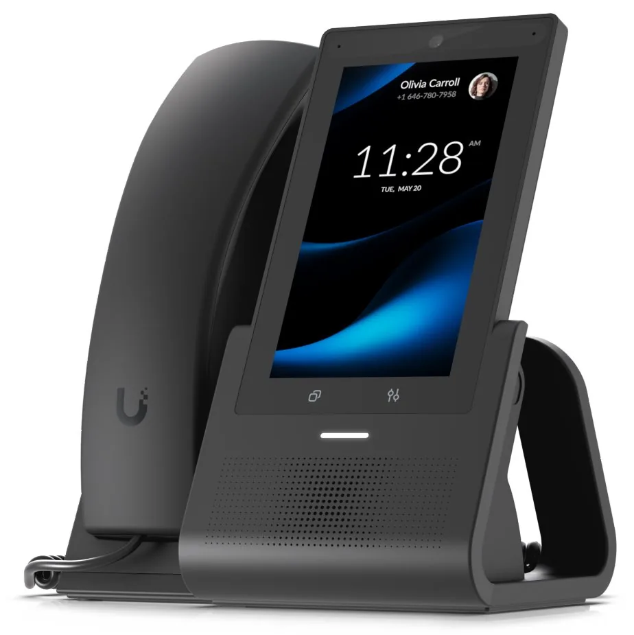 Ubiquiti UniFi G3 Touch Pro - Telefon VoIP - s digitální fotoaparát - IEEE 802.11a/b/g/n/ac (Wi-Fi) / Bluetooth 4.2 - černá