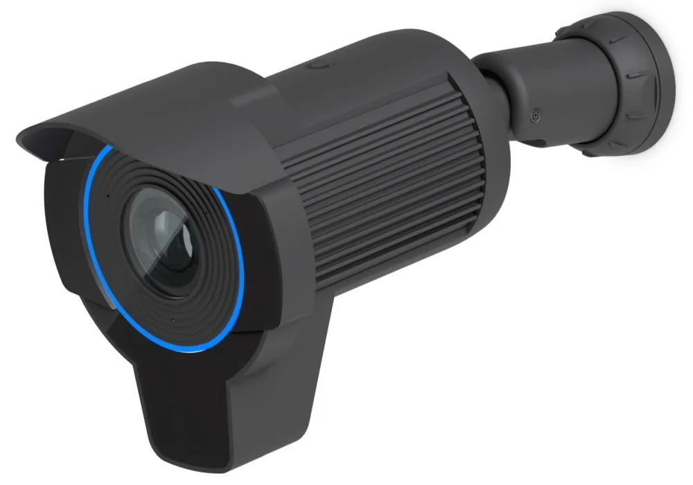 Ubiquiti UniFi AI LPR - Síťová bezpečnostní kamera - bullet - venkovní - odolná vůči povětrnostním vlivům - barevný (Den a noc) - 8 MP - 3840 x 2160 - 4K - pevné ohnisko - audio - GbE - DC 42.5 - 57 V / PoE+
