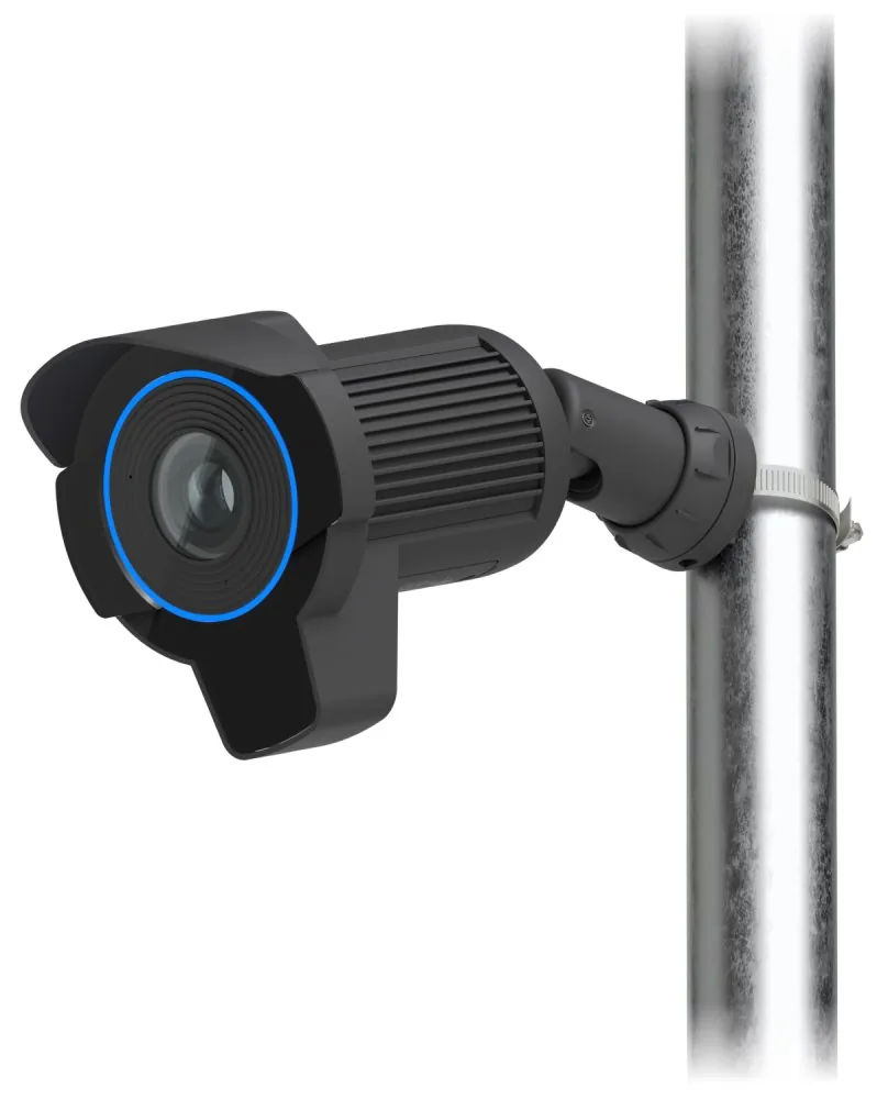 Ubiquiti UniFi AI LPR - Síťová bezpečnostní kamera - bullet - venkovní - odolná vůči povětrnostním vlivům - barevný (Den a noc) - 8 MP - 3840 x 2160 - 4K - pevné ohnisko - audio - GbE - DC 42.5 - 57 V / PoE+