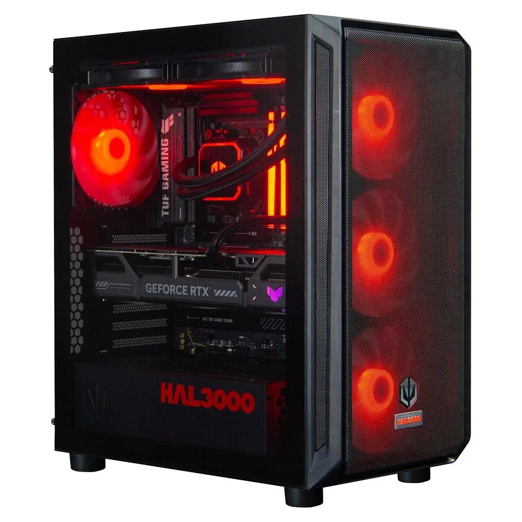 HAL3000 Alfa Gamer Elite Ti AMD Ryzen 7 9800X3D 32GB DDR5 RTX 5070 Ti 2TB PCIe4 SSD WiFi W11