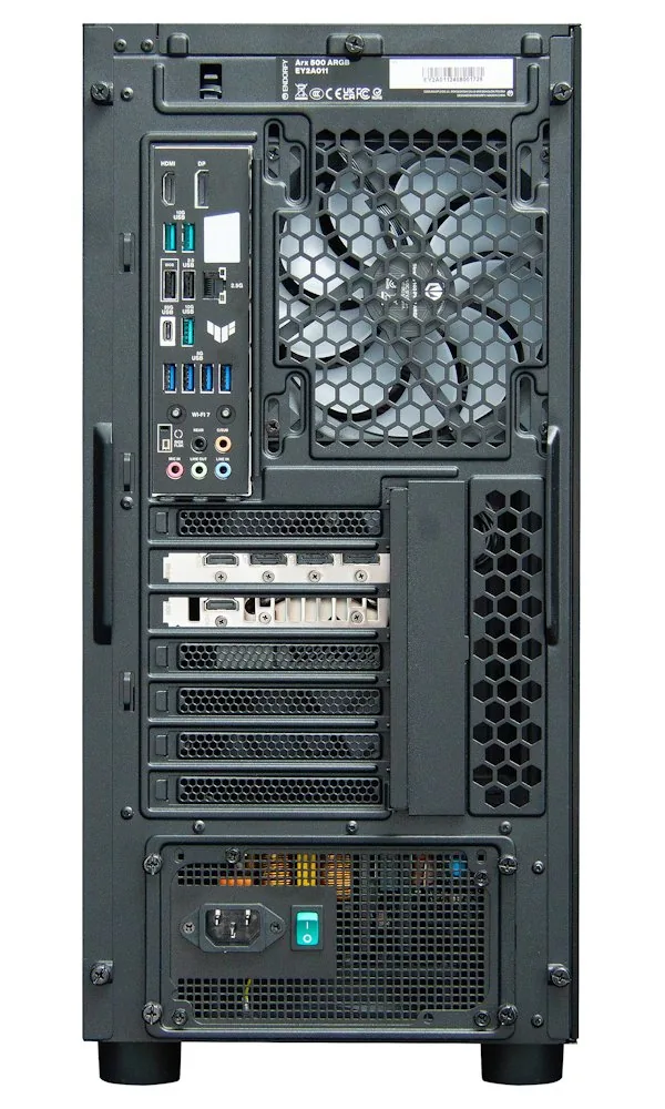 HAL3000 Alfa Gamer Elite Ti AMD Ryzen 7 9800X3D 32GB DDR5 RTX 5070 Ti 2TB PCIe4 SSD WiFi W11