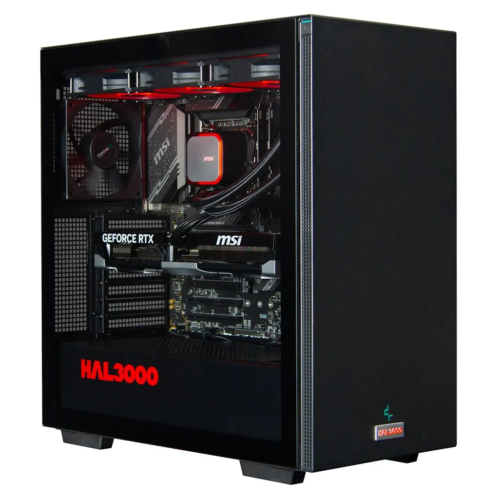 HAL3000 Master Gamer Elite Ti Intel i7-14700F 32GB DDR5 RTX 5070 Ti 2TB PCIe4 SSD WiFi W11