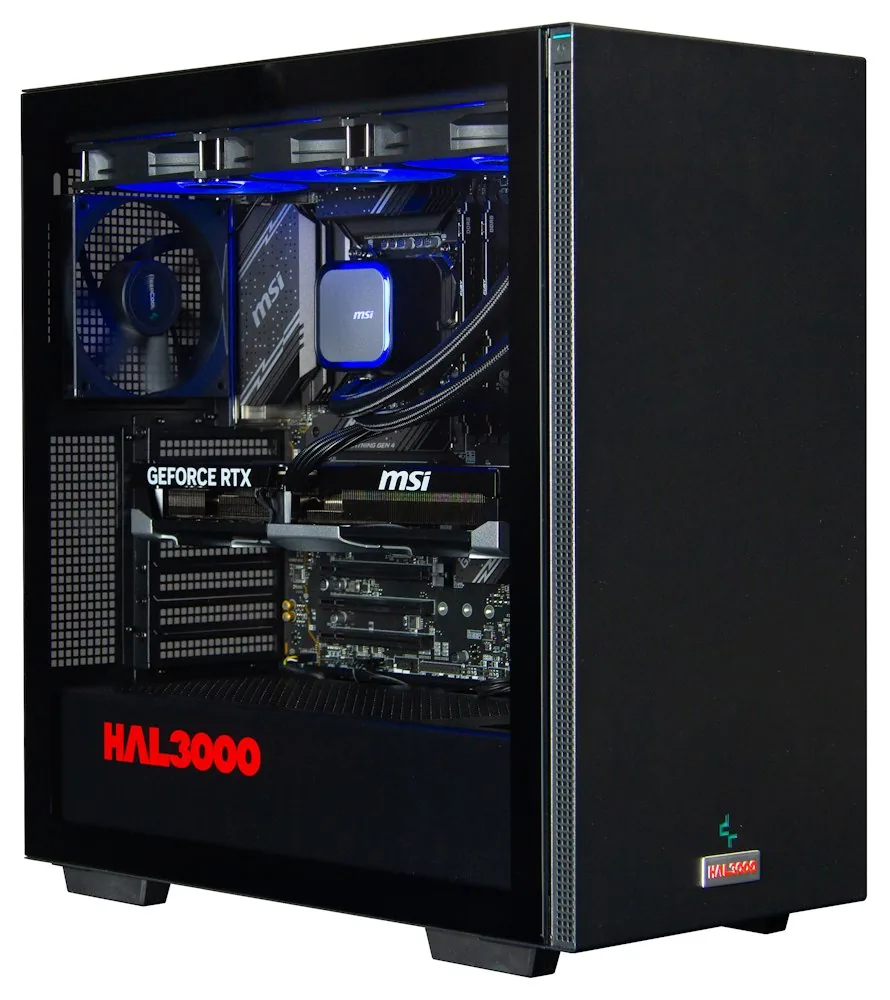 HAL3000 Master Gamer Elite Ti Intel i7-14700F 32GB DDR5 RTX 5070 Ti 2TB PCIe4 SSD WiFi W11