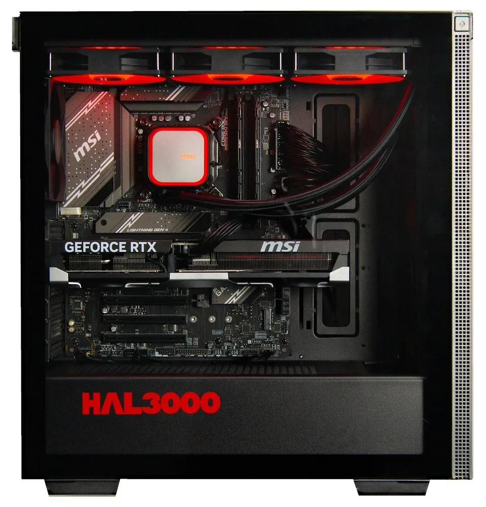 HAL3000 Master Gamer Elite Ti Intel i7-14700F 32GB DDR5 RTX 5070 Ti 2TB PCIe4 SSD WiFi W11
