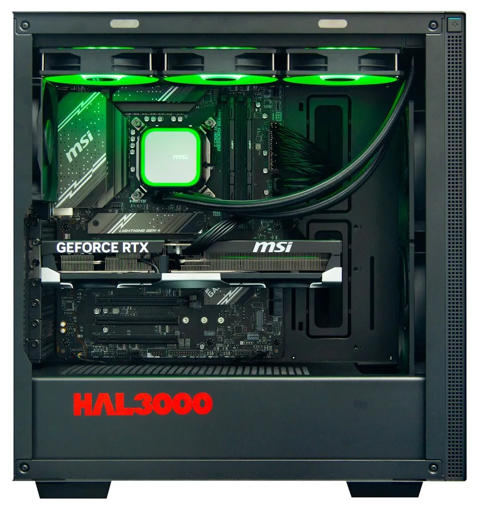 HAL3000 Master Gamer Elite Ti Intel i7-14700F 32GB DDR5 RTX 5070 Ti 2TB PCIe4 SSD WiFi W11