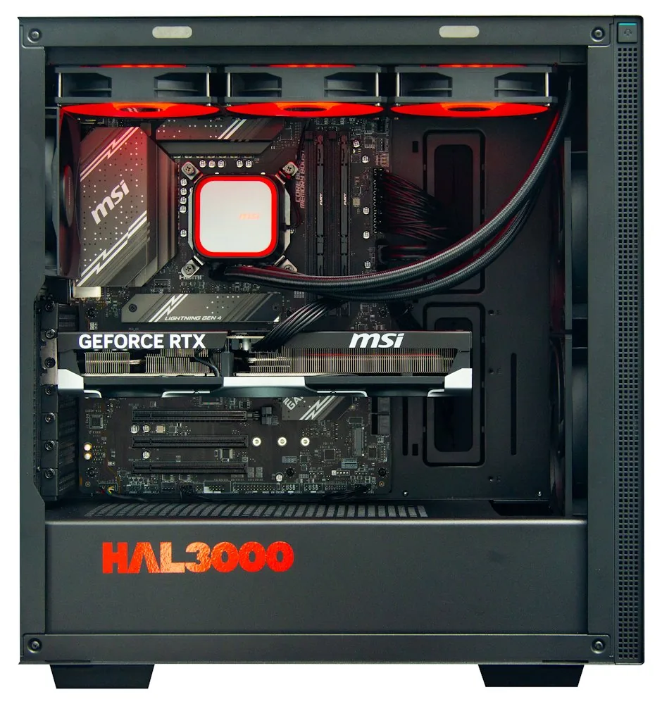 HAL3000 Master Gamer Elite Ti Intel i7-14700F 32GB DDR5 RTX 5070 Ti 2TB PCIe4 SSD WiFi W11