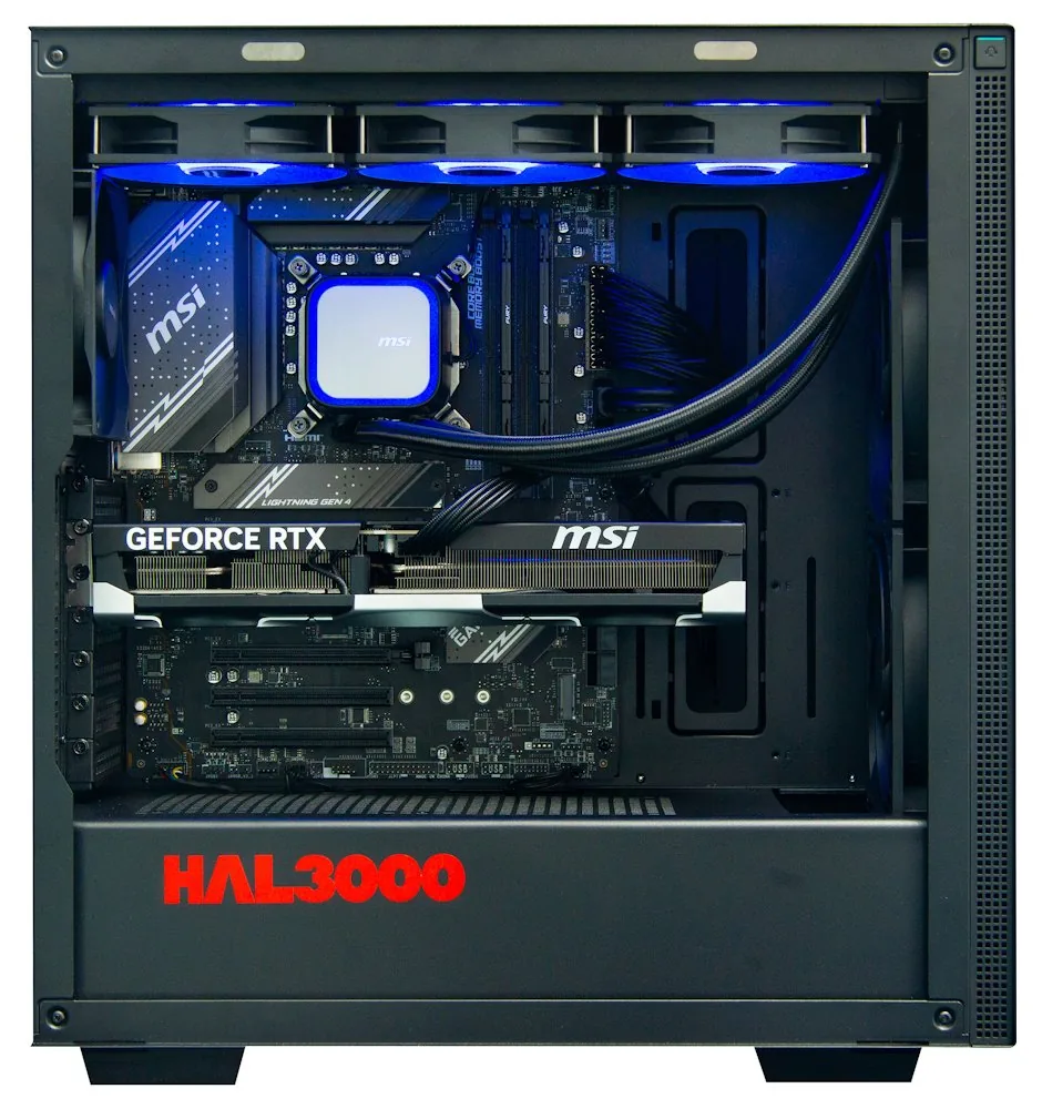 HAL3000 Master Gamer Elite Ti Intel i7-14700F 32GB DDR5 RTX 5070 Ti 2TB PCIe4 SSD WiFi W11