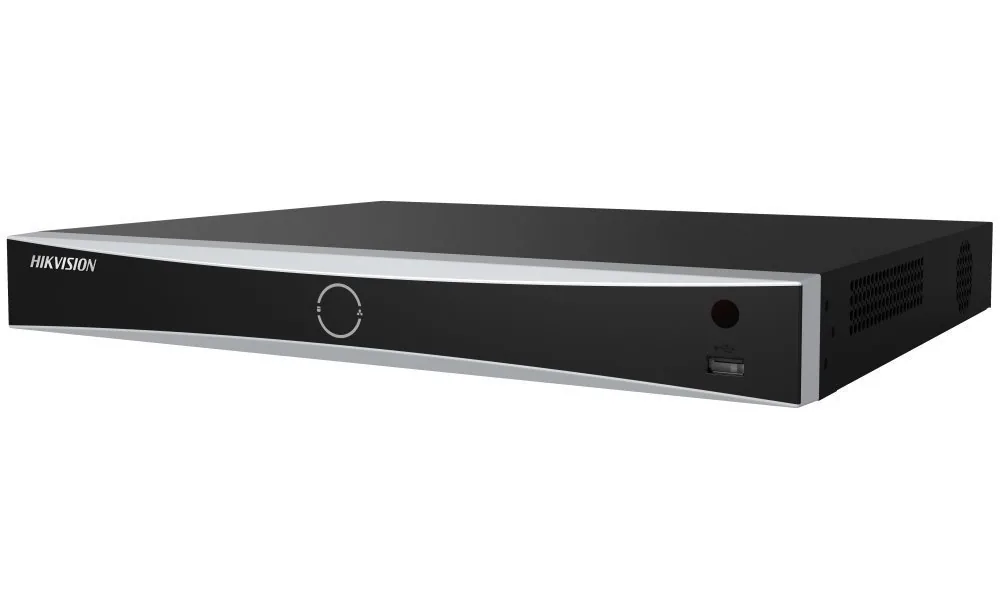 Hikvision NVR DS-7616NXI-K2(D) - 16x IP 12Mpix 160Mbps 2x HDD 1x LAN Alarm I O AcuSense