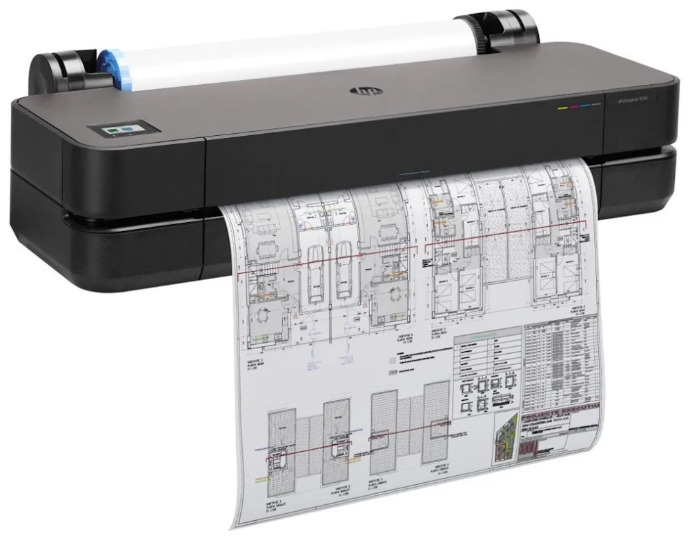 HP DesignJet T230 - 2025 Edition - 24" tisk na velký formát - barva - tryskový - A1, ANSI D - 2400 x 1200 dpi - až 0.58 min/str. (mono) / až 0.58 min/str. (barevný) - Gigabit LAN, USB 2.0, Wi-Fi