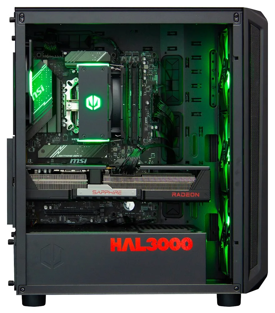 HAL3000 Alfa Gamer XT AMD Ryzen 5 7600 32GB DDR5 RX 9070 XT 2TB PCIe4 SSD WiFi W11