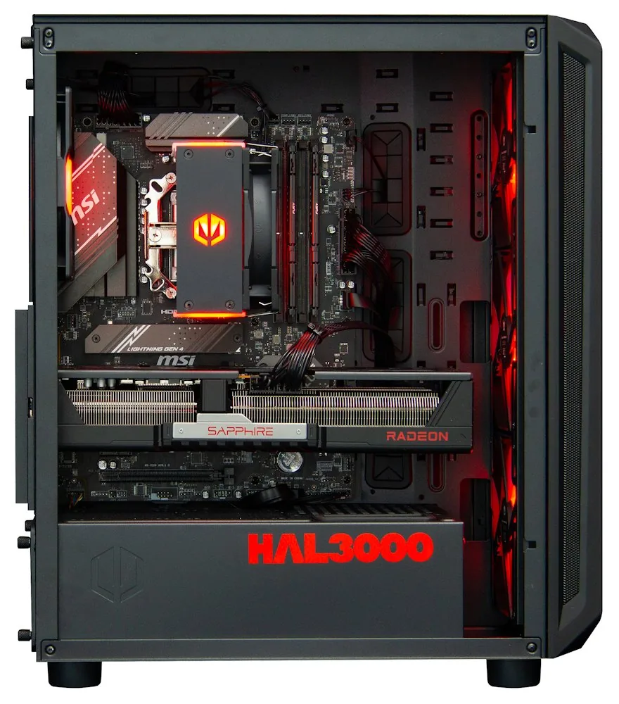 HAL3000 Alfa Gamer XT AMD Ryzen 5 7600 32GB DDR5 RX 9070 XT 2TB PCIe4 SSD WiFi W11