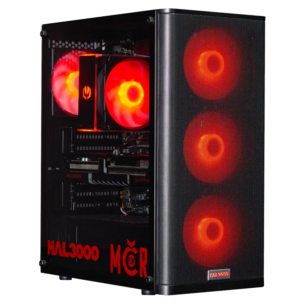 HAL3000 MČR Finale Pro AMD Ryzen 5 7600 32GB DDR5 RX 9070 1TB PCIe4 SSD WiFi W11