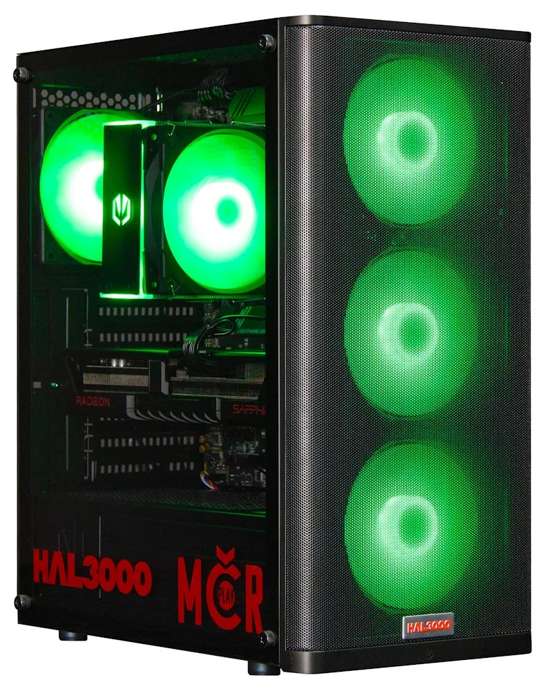 HAL3000 MČR Finale Pro AMD Ryzen 5 7600 32GB DDR5 RX 9070 1TB PCIe4 SSD WiFi W11